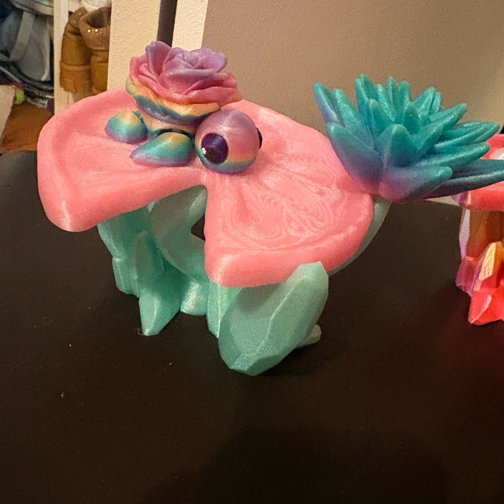 3d printed lilypad, free rose turtle